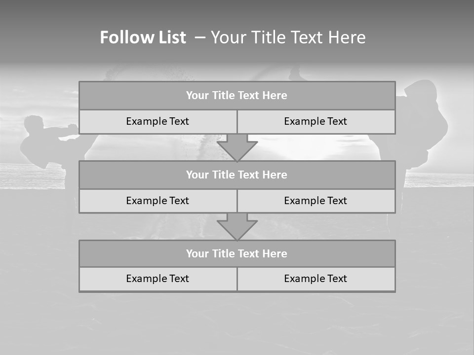Male Martial Power PowerPoint Template