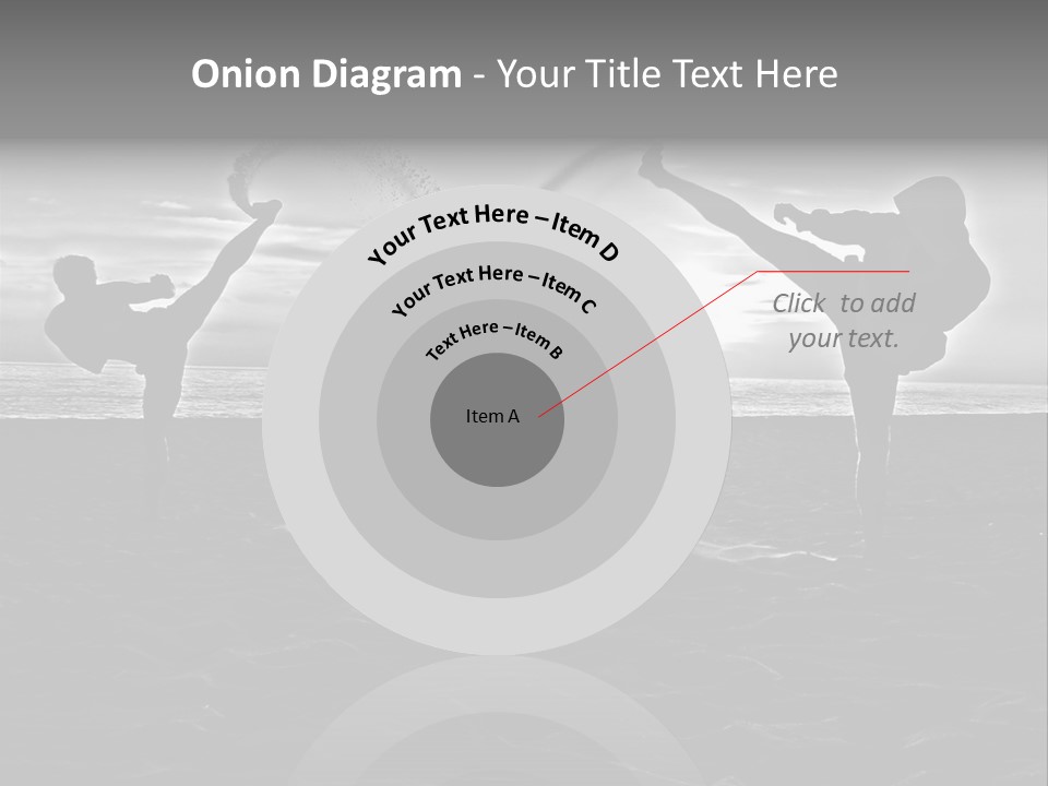 Male Martial Power PowerPoint Template