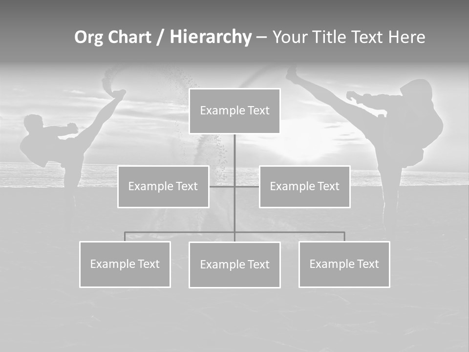 Male Martial Power PowerPoint Template