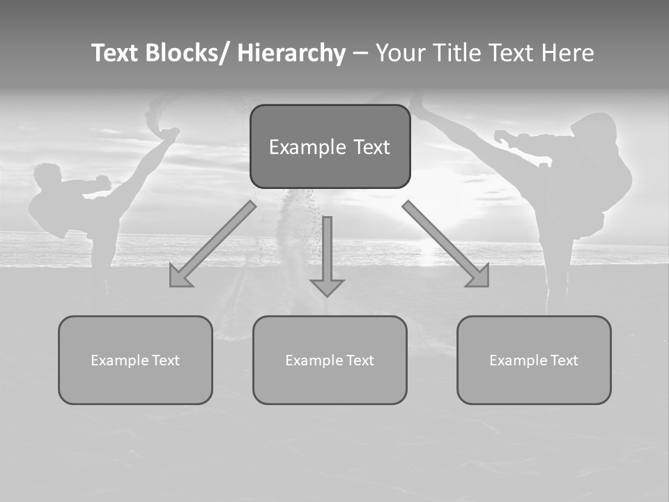 Male Martial Power PowerPoint Template