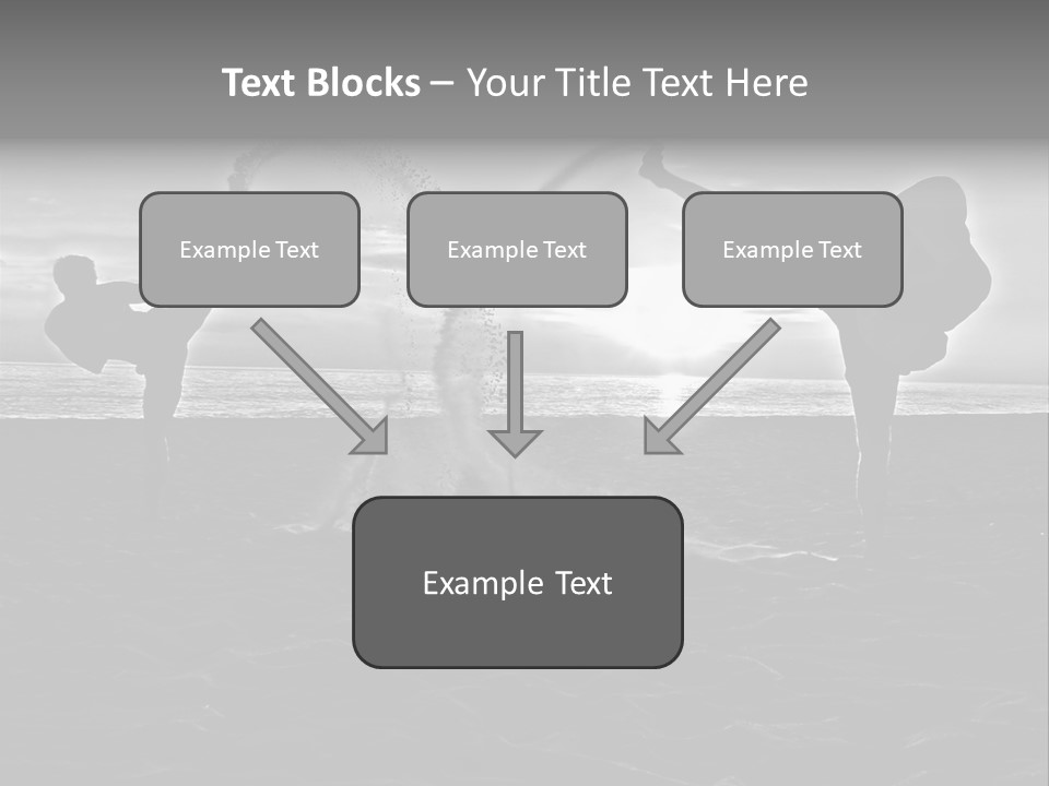 Male Martial Power PowerPoint Template