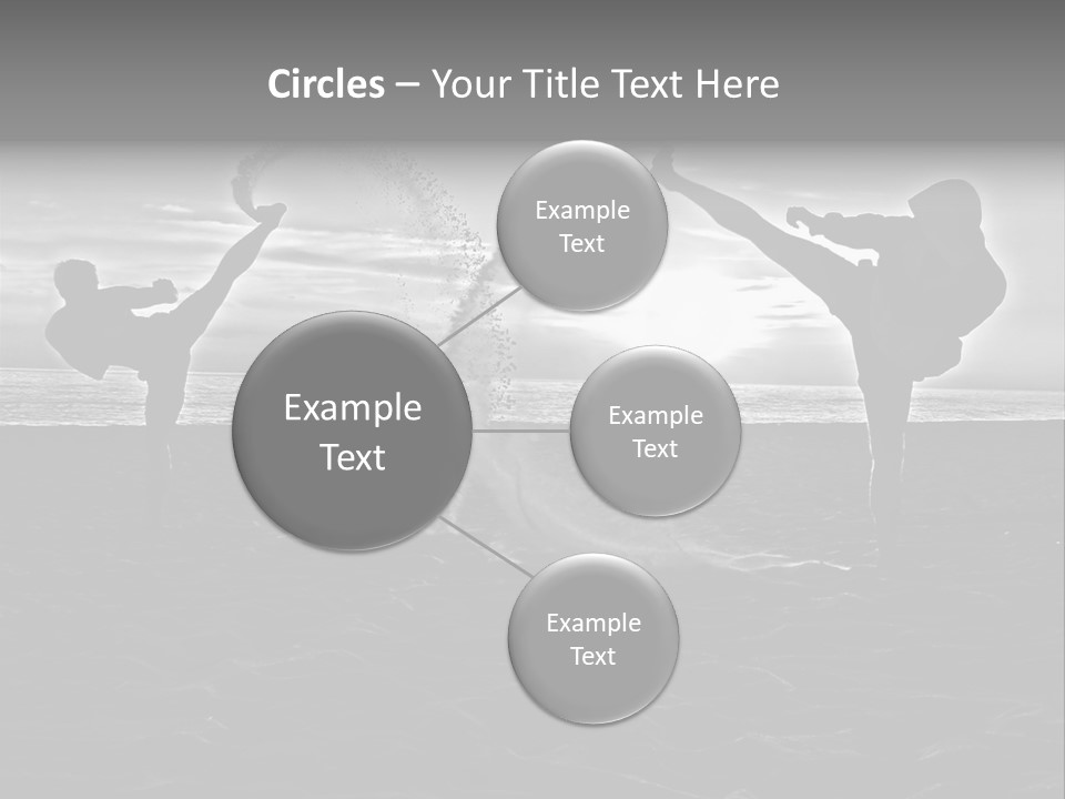 Male Martial Power PowerPoint Template