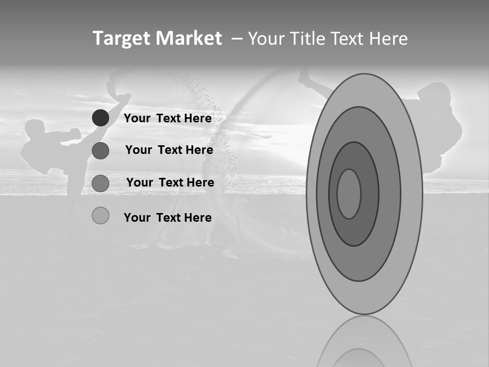 Male Martial Power PowerPoint Template