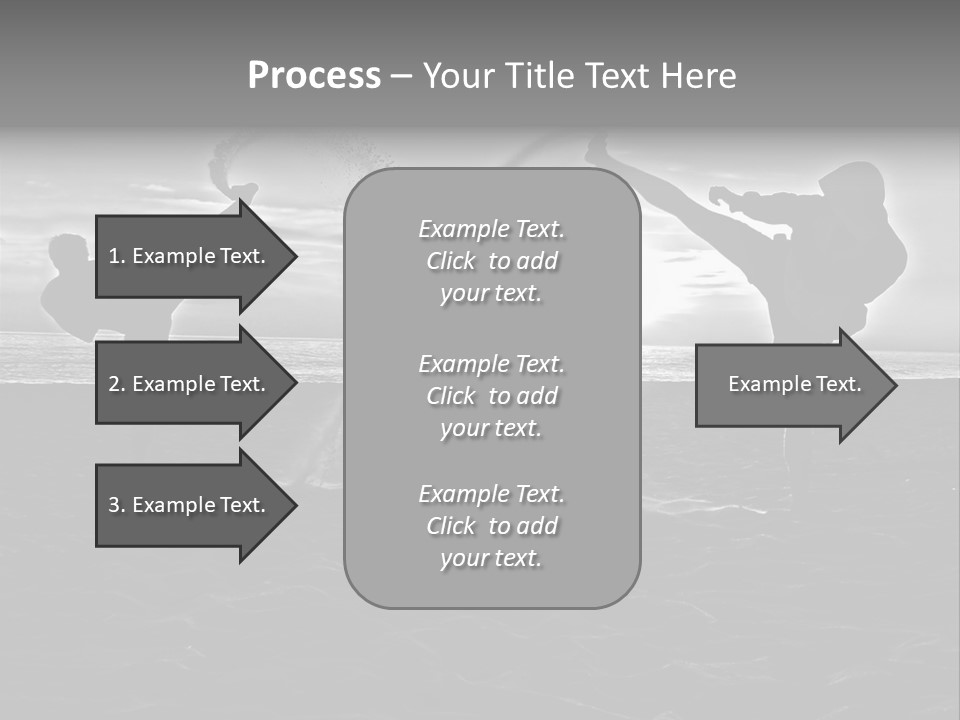 Male Martial Power PowerPoint Template