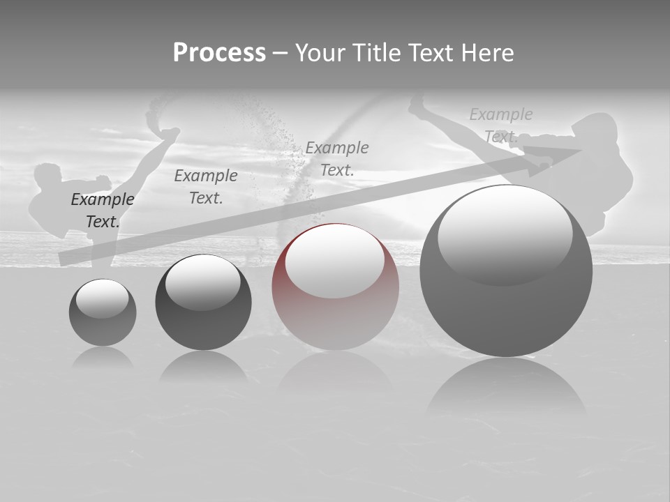 Male Martial Power PowerPoint Template