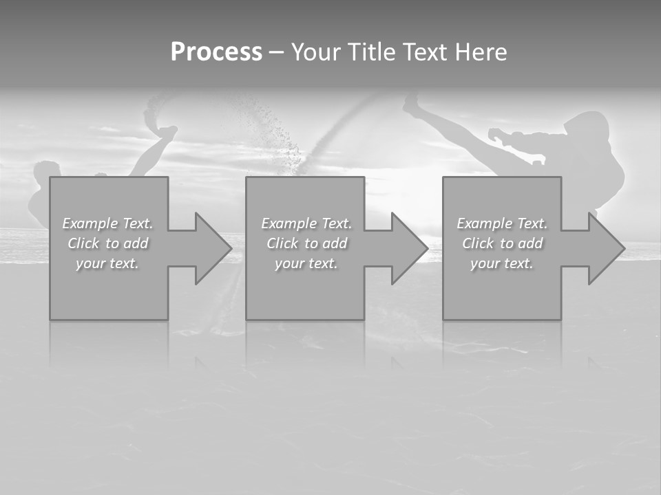 Male Martial Power PowerPoint Template