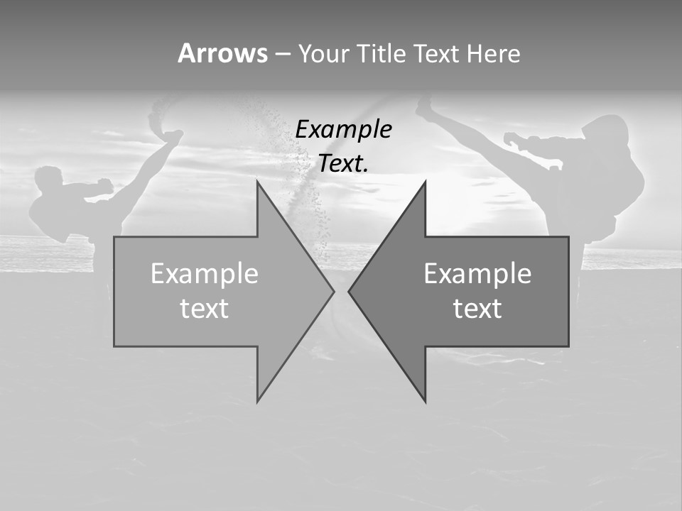 Male Martial Power PowerPoint Template