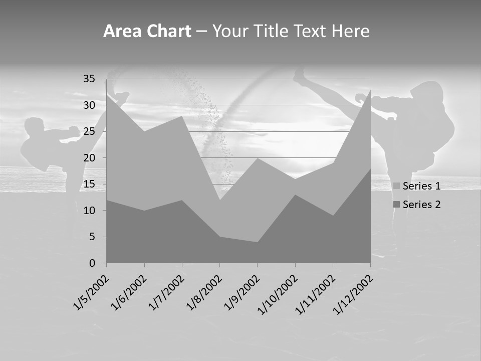 Male Martial Power PowerPoint Template