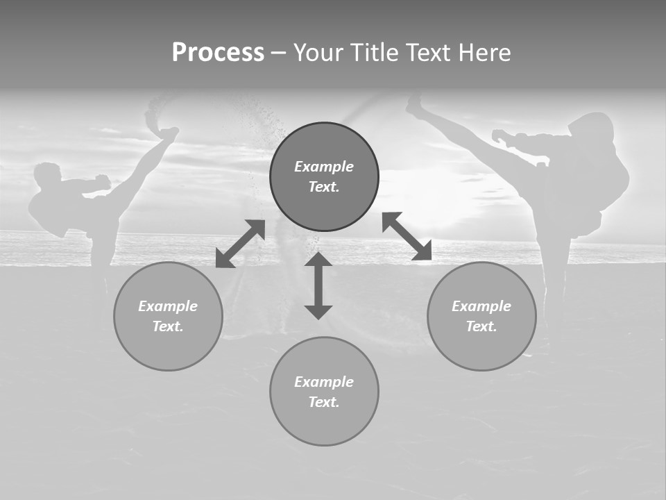 Male Martial Power PowerPoint Template