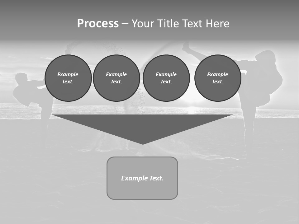 Male Martial Power PowerPoint Template