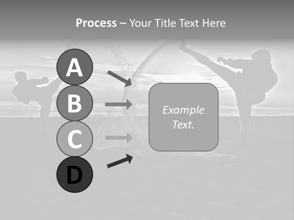 Male Martial Power PowerPoint Template