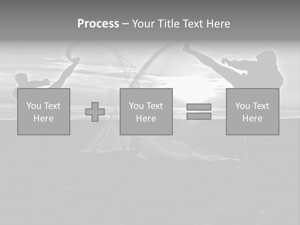 Male Martial Power PowerPoint Template