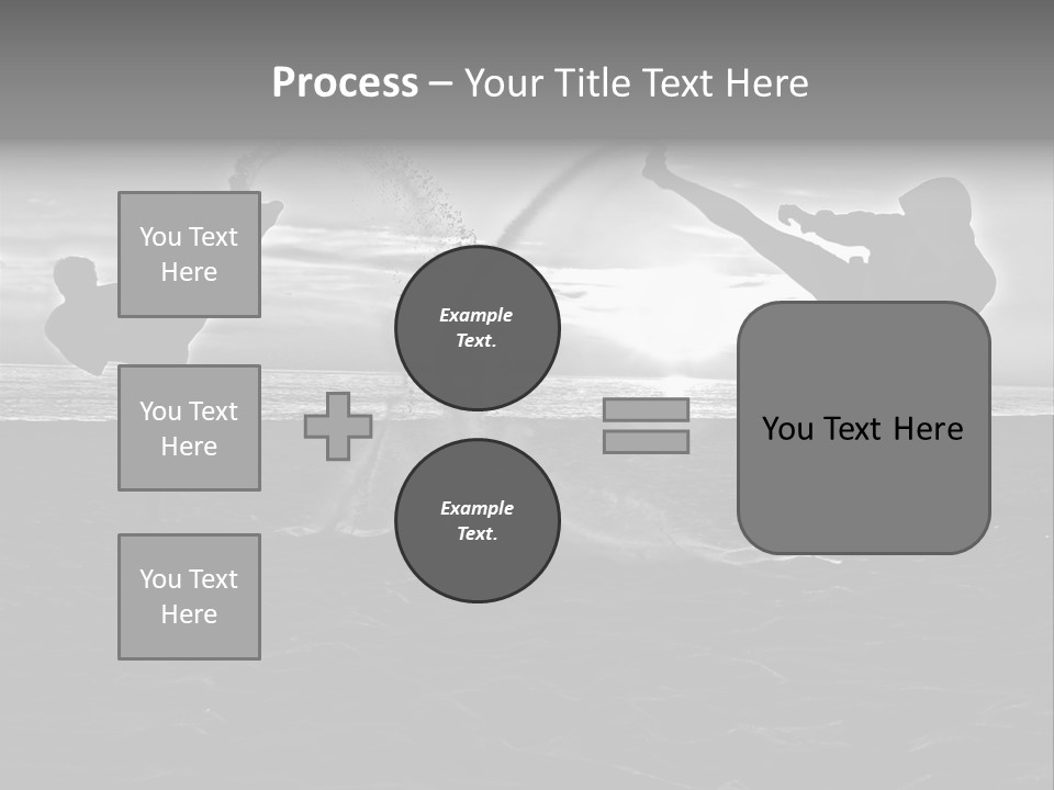 Male Martial Power PowerPoint Template