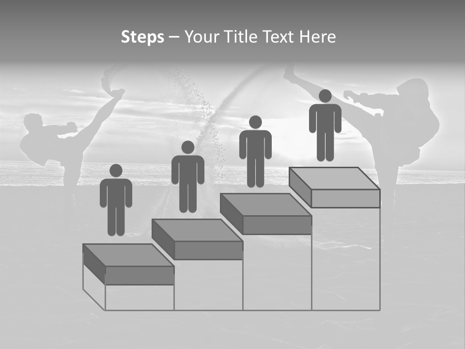 Male Martial Power PowerPoint Template