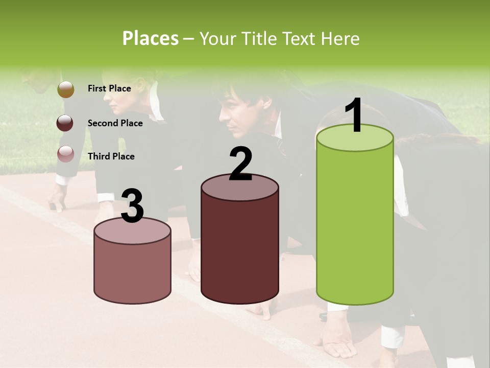 Athlete Leadership Contender PowerPoint Template