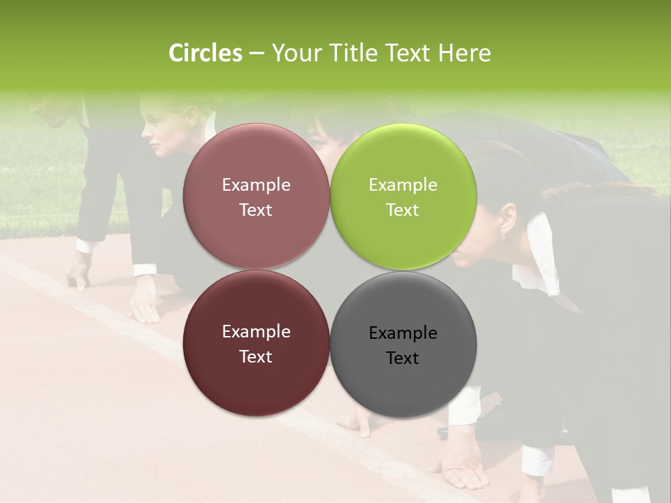 Athlete Leadership Contender PowerPoint Template