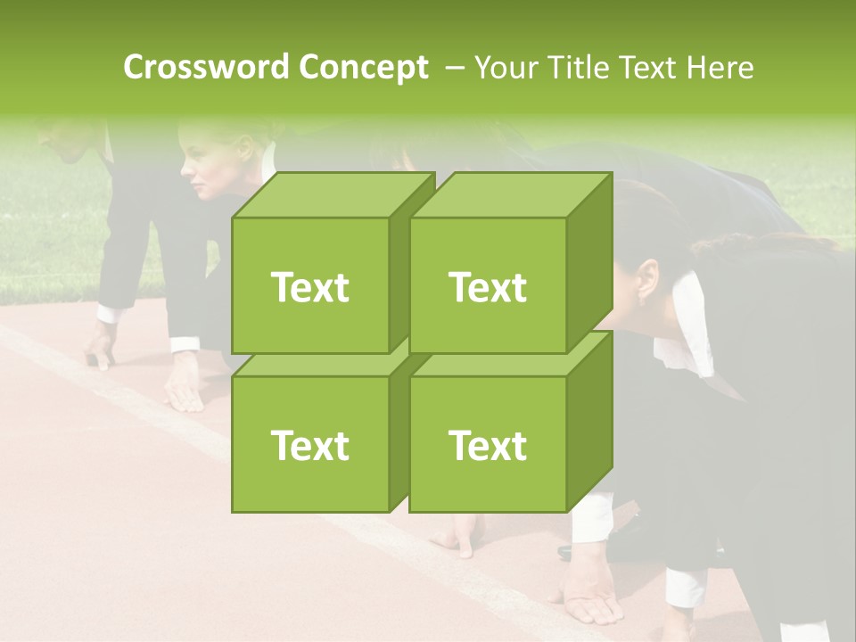 Athlete Leadership Contender PowerPoint Template