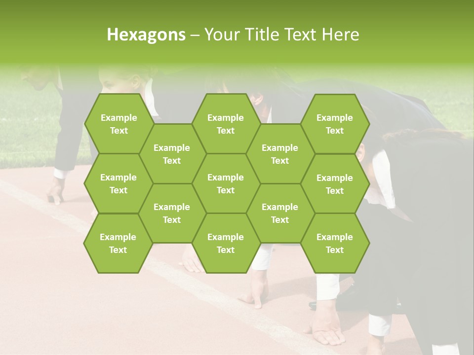 Athlete Leadership Contender PowerPoint Template