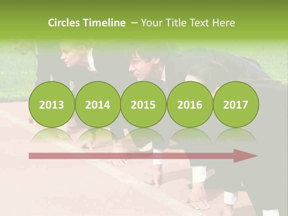 Athlete Leadership Contender PowerPoint Template