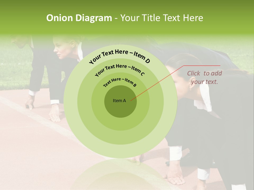 Athlete Leadership Contender PowerPoint Template