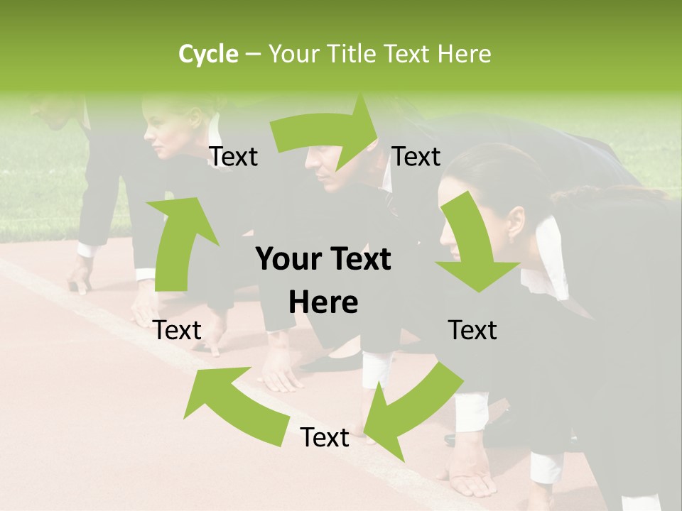 Athlete Leadership Contender PowerPoint Template