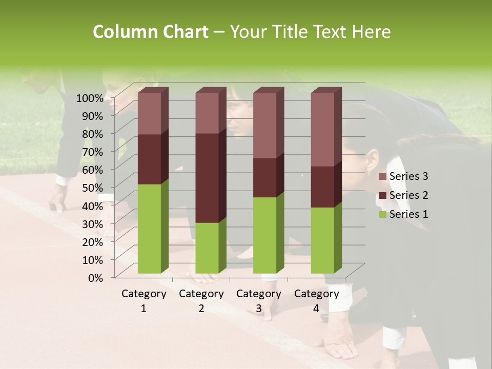 Athlete Leadership Contender PowerPoint Template