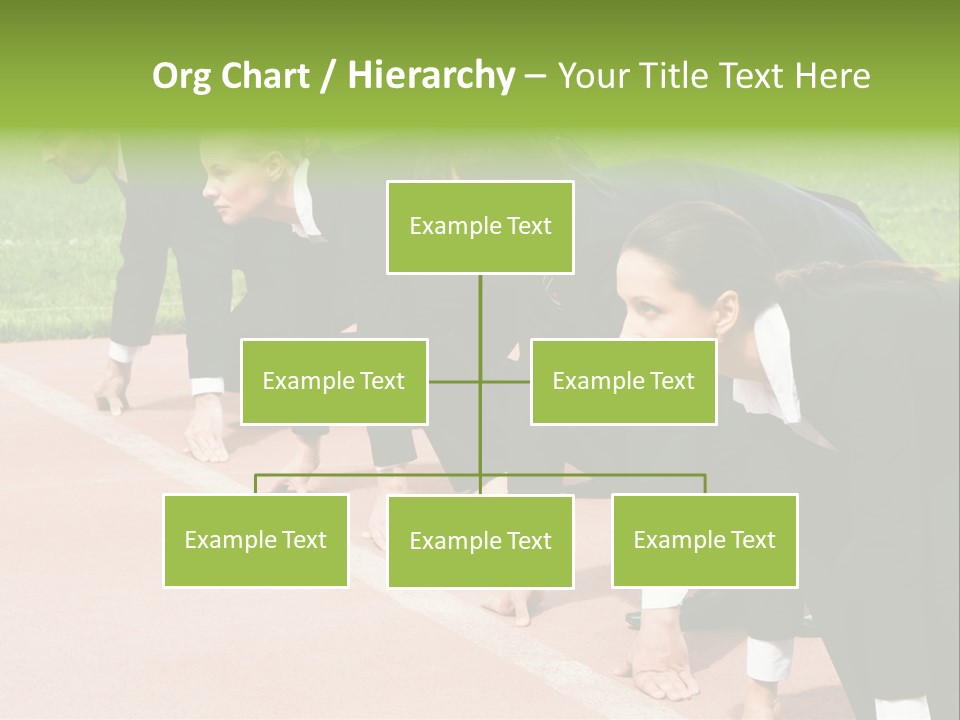 Athlete Leadership Contender PowerPoint Template