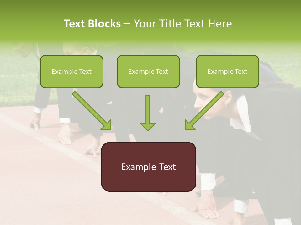 Athlete Leadership Contender PowerPoint Template