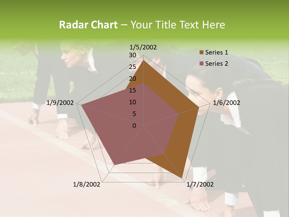 Athlete Leadership Contender PowerPoint Template