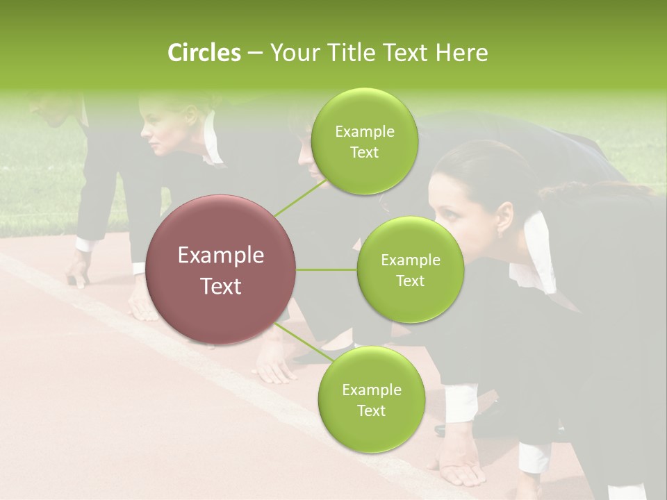 Athlete Leadership Contender PowerPoint Template