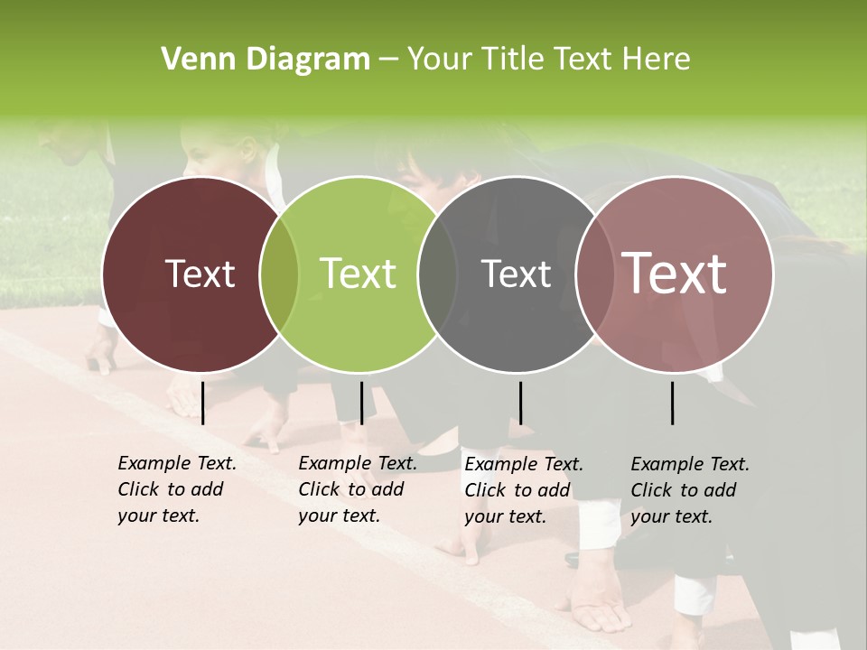 Athlete Leadership Contender PowerPoint Template
