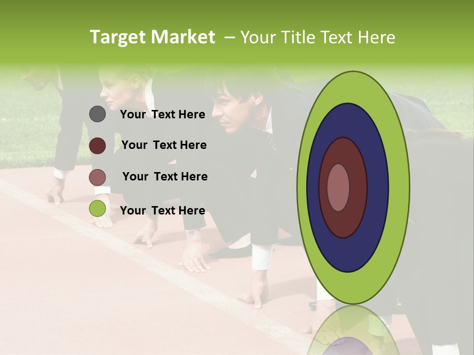 Athlete Leadership Contender PowerPoint Template