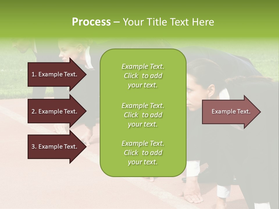 Athlete Leadership Contender PowerPoint Template