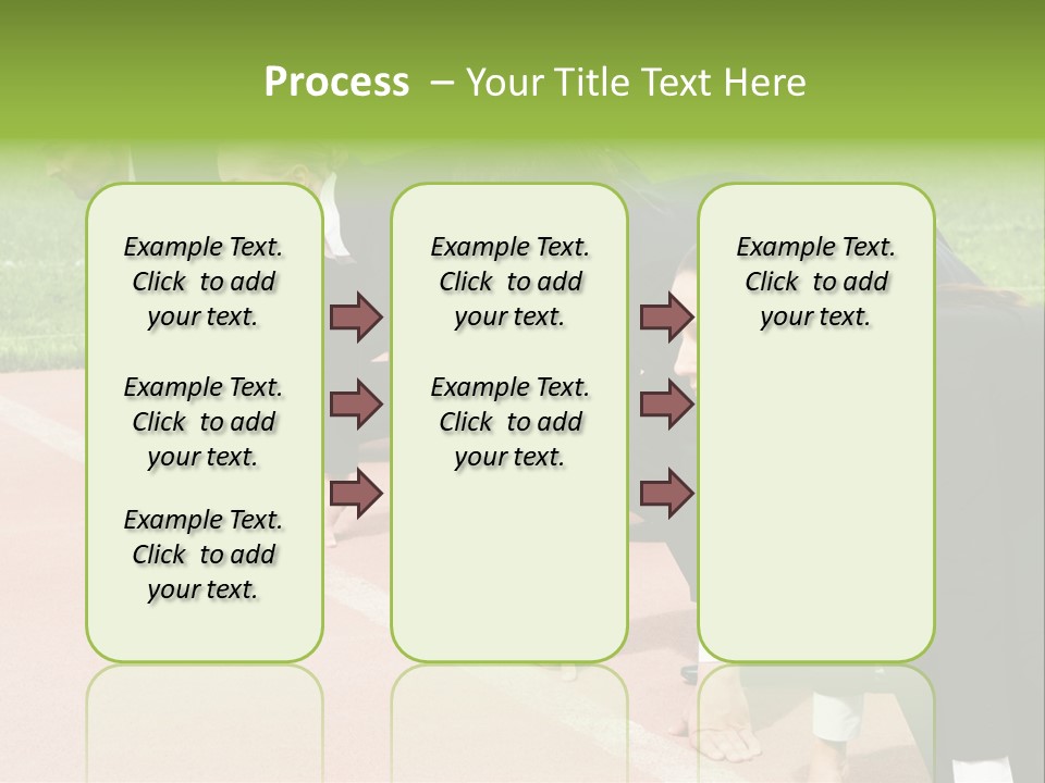 Athlete Leadership Contender PowerPoint Template