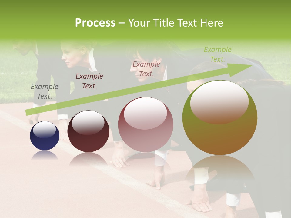 Athlete Leadership Contender PowerPoint Template