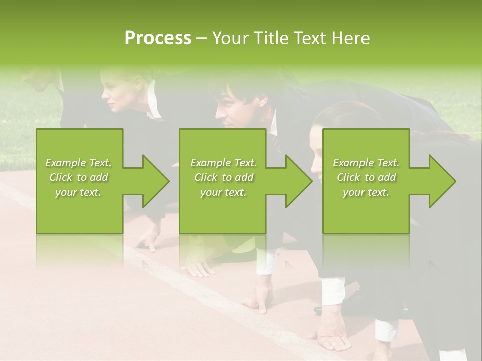 Athlete Leadership Contender PowerPoint Template