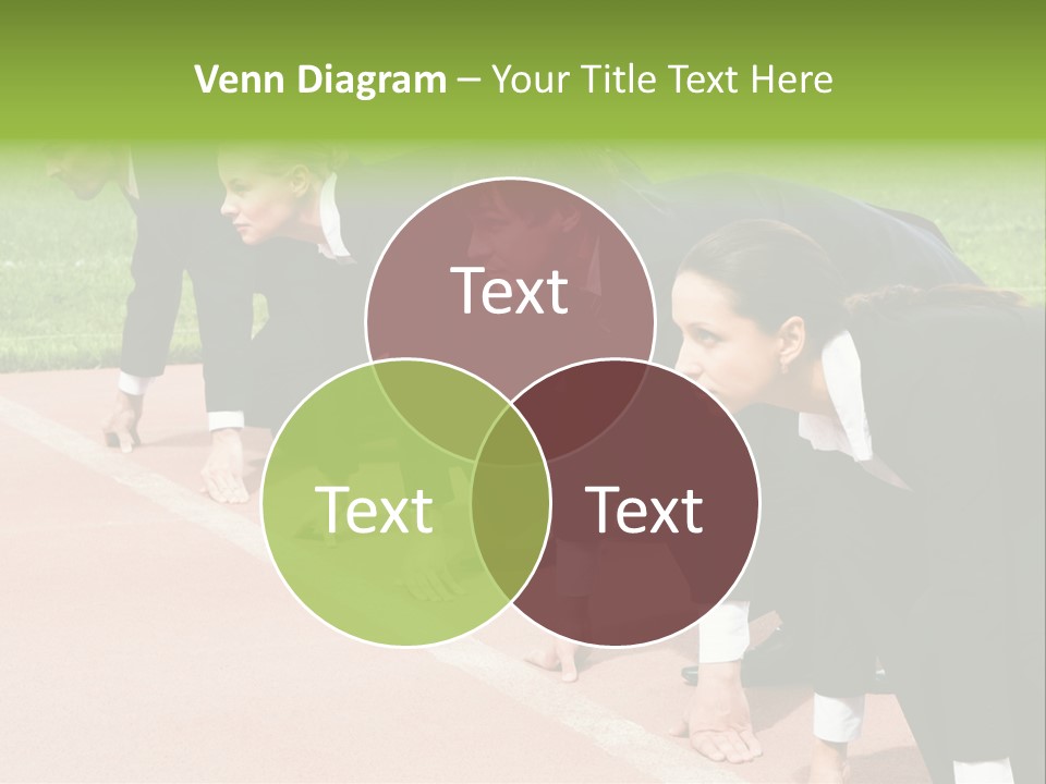 Athlete Leadership Contender PowerPoint Template