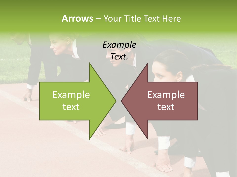 Athlete Leadership Contender PowerPoint Template