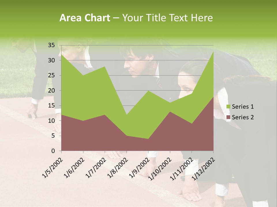Athlete Leadership Contender PowerPoint Template