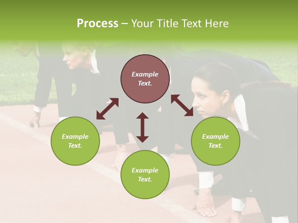 Athlete Leadership Contender PowerPoint Template