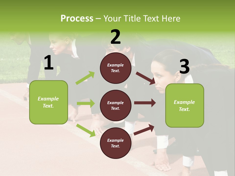 Athlete Leadership Contender PowerPoint Template