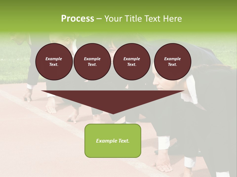 Athlete Leadership Contender PowerPoint Template