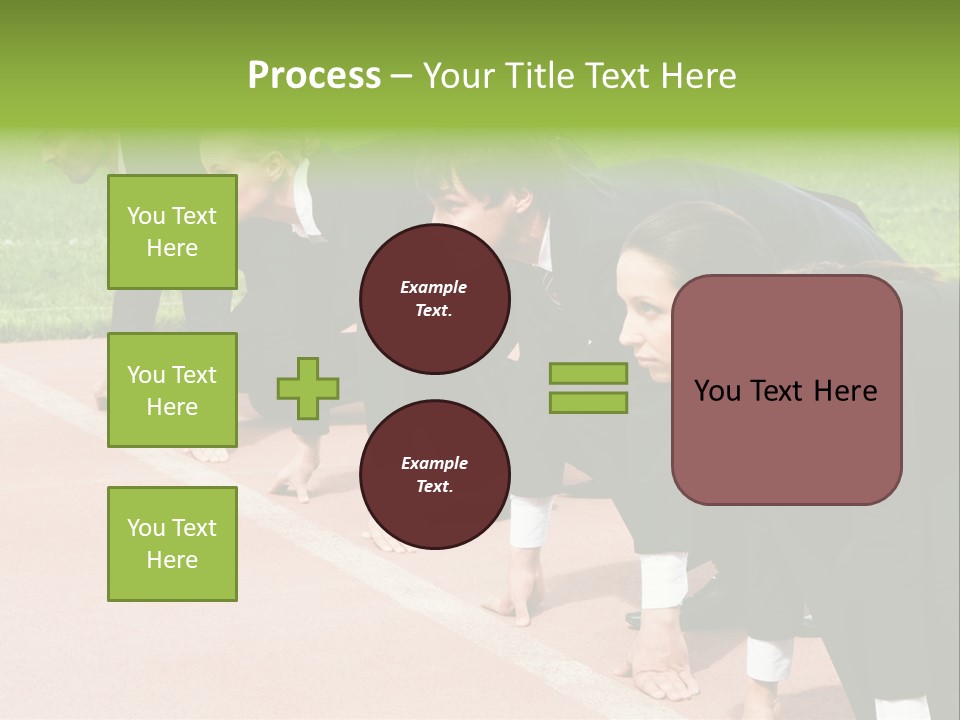 Athlete Leadership Contender PowerPoint Template