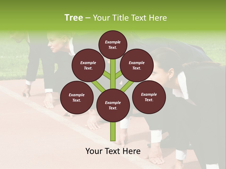 Athlete Leadership Contender PowerPoint Template