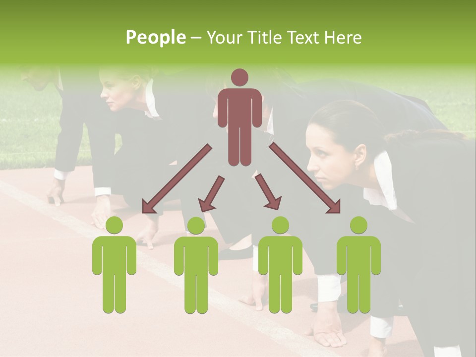 Athlete Leadership Contender PowerPoint Template