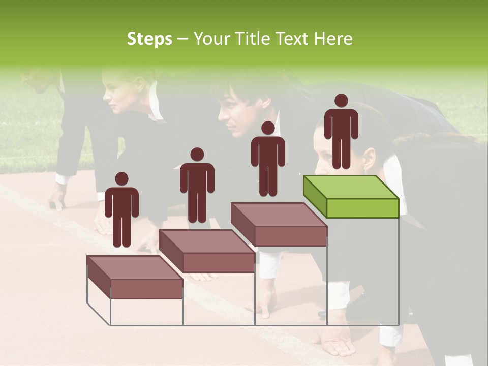 Athlete Leadership Contender PowerPoint Template