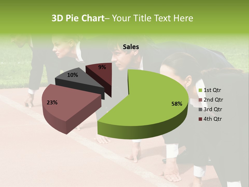 Athlete Leadership Contender PowerPoint Template