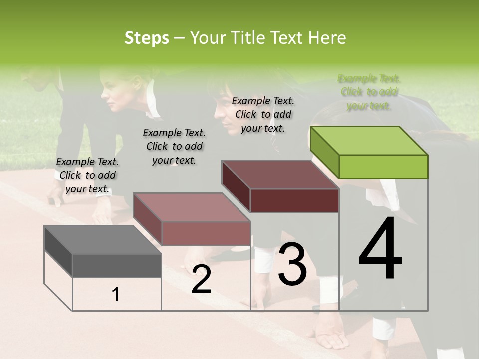 Athlete Leadership Contender PowerPoint Template