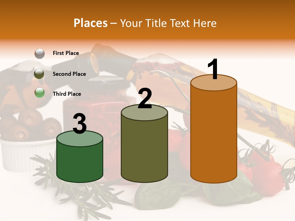 Italy Herb Ingredient PowerPoint Template