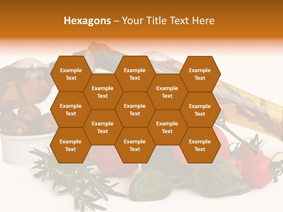 Italy Herb Ingredient PowerPoint Template